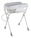 Imagen de Bañera Silver Burigotto Con Cambiador Y Portaobjetos Gris Grafito Liso