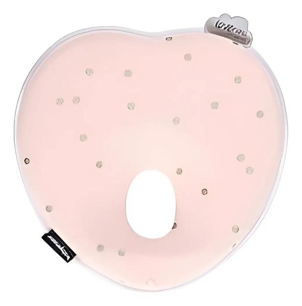 Imagen de Almohada Corazón Babymoov Lovenest Rosa Bebés Antiplagiocefalia