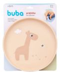 Imagen de Plato De Silicona Con Ventosa, Beige Cloudy Buba Bebes 6m+ Beige Jirafa