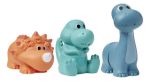 Imagen de Juguete Dinosaurios Silicona Para Agua Desmontables Bebe 4m+ Multicolor