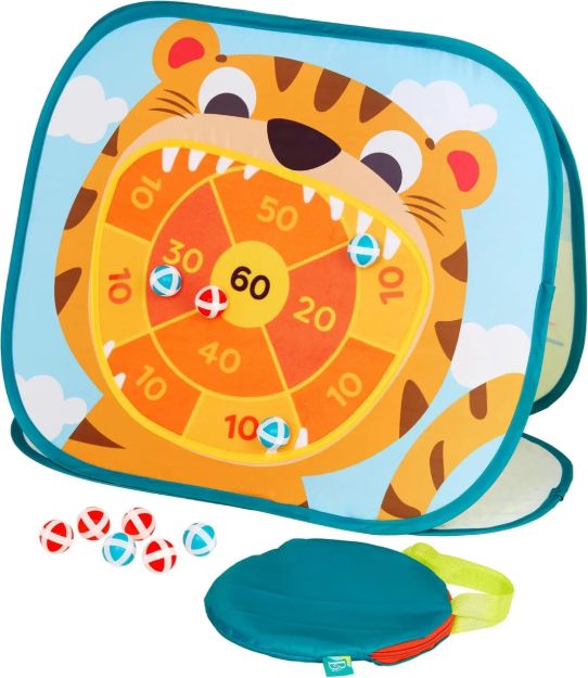 Imagen de Juego De Dardo Tiro Al Blanco C/ Pelotas Btoys Niños 3 Años+ Multicolor Lisa