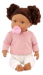 Imagen de Muñeca Bebé Bebote Cabello Castaño Ondulado Lulla Baby 35cm