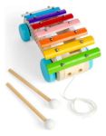 Imagen de Juguete De Arrastre Xilofono Madera Bigjigs Toys Bebes 18m+