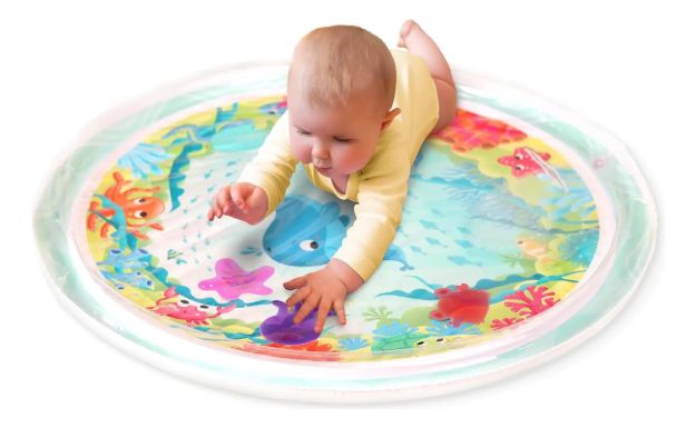 Imagen de Alfombra De Agua Con Animales Marinos Btoys Bebes 6 Meses+ Multicolor 76cm