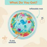 Imagen de Alfombra De Agua Con Animales Marinos Btoys Bebes 6 Meses+ Multicolor 76cm