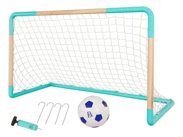 Imagen de Set Arco De Futbol Con Pelota E Inflador Niños 3 Años+ Verde