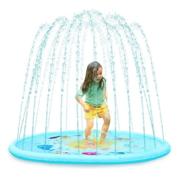 Imagen de Juguete De Agua Alfombra Fuente Rainbow Btoys Bebes 12m+ Multicolor 12 Meses