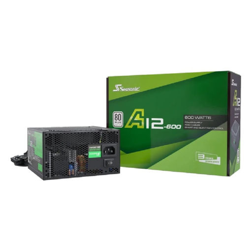 Imagen de SEASONIC FUENTE R-A12-600-A1 600W SSR-600RA