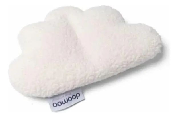 Imagen de Almohadita Anticolico Bebes Algodon Organico Doomoo Nubecita Blanco