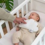 Imagen de Almohadita Anticolico Bebes Algodon Organico Doomoo Nubecita Blanco