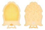 Imagen de Cepillo 2 En 1 Para Baño Bebes Masajeador Silicona Badabulle Amarillo
