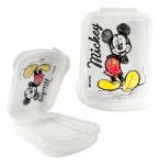 Imagen de Sandwichera Mickey Para Almacenar Bocadillos, Trabajo, Viajes, Clase Blanco Liso