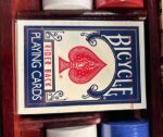 Imagen de Juego De Mesa Set De Poker Ejecutivo En Madera 100 Fichas