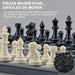 Imagen de Ajedrez Magnetico 3 En 1 Tablero Plegable Portatil Damas