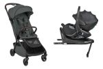 Imagen de Coche Travel System Goya Babysilla Base Isofix 360 Kikkaboo Grafito Negro