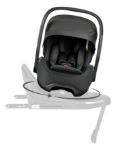 Imagen de Coche Travel System Goya Babysilla Base Isofix 360 Kikkaboo Grafito Negro