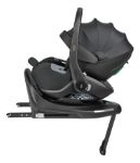 Imagen de Coche Travel System Goya Babysilla Base Isofix 360 Kikkaboo Grafito Negro