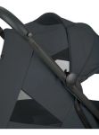Imagen de Coche Travel System Goya Babysilla Base Isofix 360 Kikkaboo Grafito Negro
