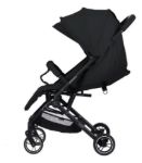 Imagen de Cochecito De Bebé Ruby Kikkaboo Carryon Compacto Liviano Black Negro