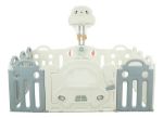 Imagen de Corral Montessori Parque Actividades Asalvo 160 X 120 X 62cm Blanco Gris Liso