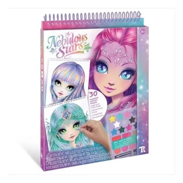 Imagen de Kit Maquillaje Lavable Nebulous Stars Para Niñas Creativas 7 Años