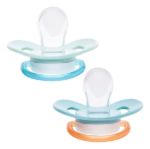 Imagen de Kit De 2 Chupetes Comfort Silicone Que Brillan En La Oscuridad, Buba Dino, De 6 A 12 Meses 6-12 Meses