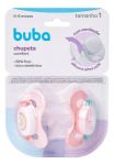Imagen de 2 Chupetes Buba De Silicona, De 0 A 6 Meses, Tamaño Cómodo, 1, Ventilado, Color Unicornio Rosa, Período De Edad De 0 A 6 Meses Mochila Unicornio Rosa 0-6 Meses