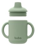 Imagen de Vaso Verde Buba 6m+ Para Niños, 100% Silicona, 120 Ml, Sin Bpa Verde Claro