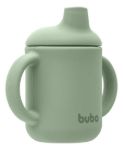 Imagen de Vaso Verde Buba 6m+ Para Niños, 100% Silicona, 120 Ml, Sin Bpa Verde Claro