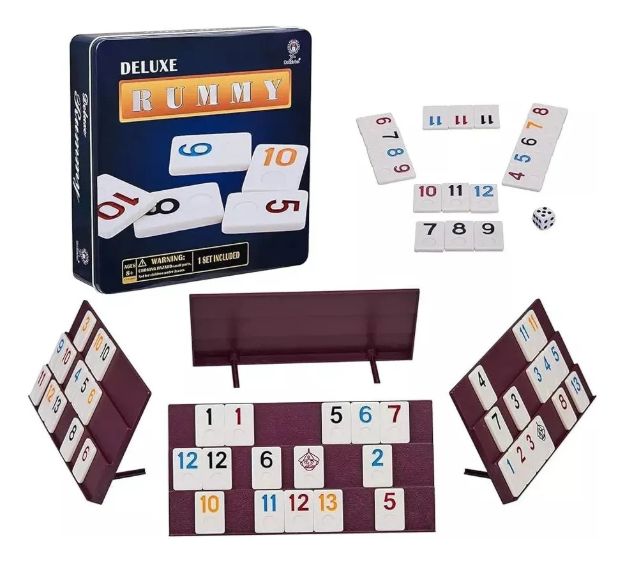 Imagen de Juego De Mesa Rummikub Deluxe 106 Fichas Niños 8a+