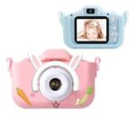 Imagen de Mini Cámara Digital Para Niños 6 Años+ Pantalla 2 Pulgadas Conejo Rosa