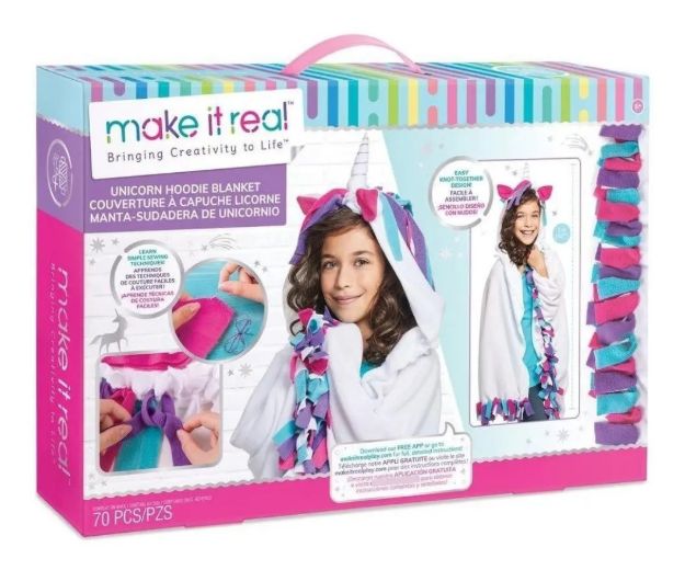 Imagen de Set Para Hacer Una Capa De Unicornio Make It Real Niña