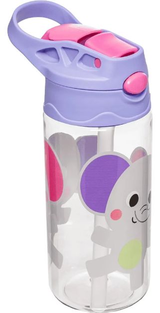Imagen de Botella Infantil Tritan Boquilla Sorbito Silicona Buba 18m+ Lila