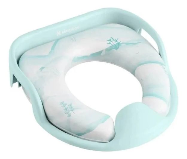 Imagen de Asiento Adaptador De Inodoro Para Bebés 18m+ Kikkaboo Sea Verde Claro World Coral Mint