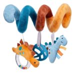Imagen de Colgante Sensorial Espiral Con Mordillos Bebes 4m+ Buba Azul Petróleo