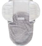 Imagen de Saco Sobre Dormir Super Suave Con Velcro Swaddle Buba Bebes Gris Ambos Lados
