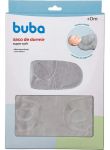 Imagen de Saco Sobre Dormir Super Suave Con Velcro Swaddle Buba Bebes Gris Ambos Lados