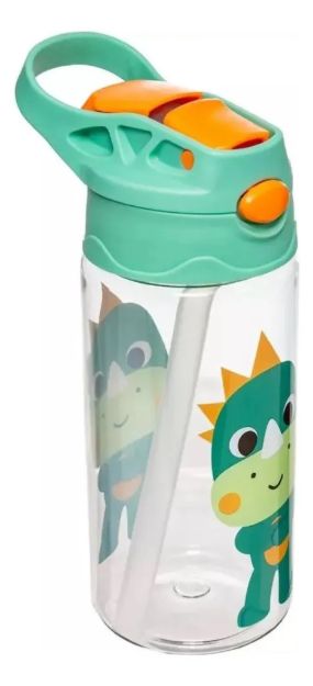 Imagen de Botella Infantil Tritan Boquilla Sorbito Silicona Buba 18m+ Verde Claro