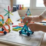 Imagen de Bloques Magneticos Para Armar Barra Construccion Magnetic Sticks 64 Piezas Juego Imantado Niños Niñas Hard Comex