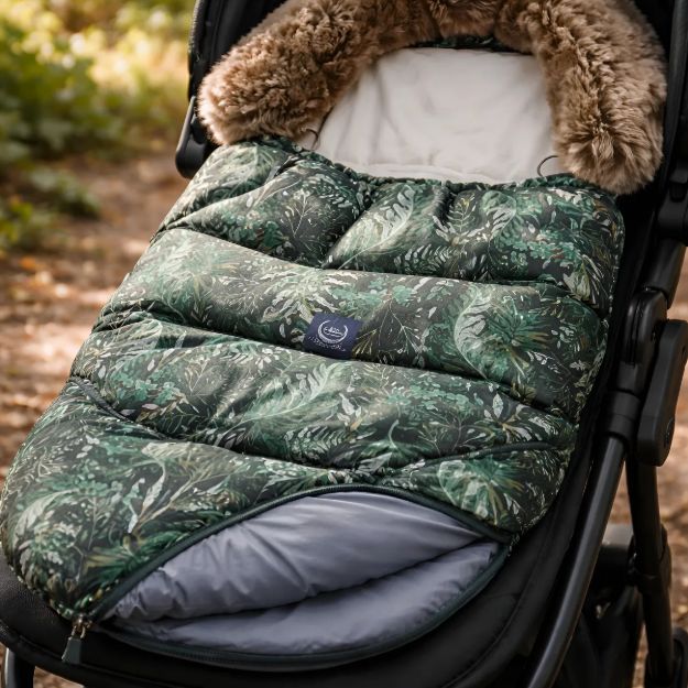 Imagen de Sobre Cobertor Protector Impermeable Niño 0-4 Años La Millou Verde Oscuro