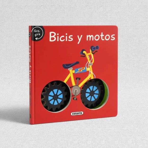 Imagen de Libro Coleccion Gira, Gira Bici Y Motos Susaeta Bebes 12m+