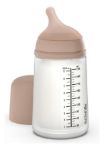 Imagen de Mamadera Biberon Anticólico Zero 270ml Tetina Flujo Medio Marrón