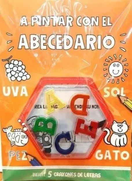 Imagen de A Pintar Con El Abecedario Agustina Bolado Grado Cinco - Bar