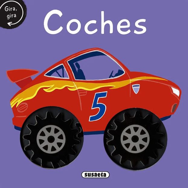 Imagen de Libro Coleccion Gira, Gira Coches Susaeta Bebes 12m+