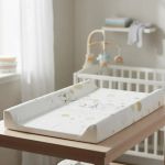 Imagen de Cambiador Rigido Acolchado Para Cunas 50x71cm Lorelli Bebes Beige Safari