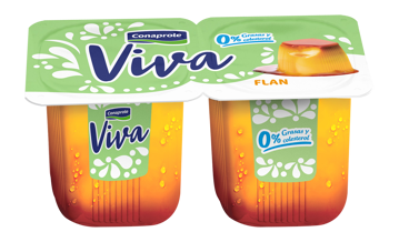 Imagen de Postre Flan Conaprole Viva X2