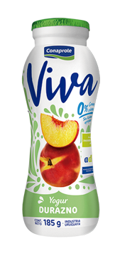 Imagen de Yogurt Conaprole Viva Durazno 185 gr