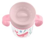 Imagen de Vaso Para Bebés C/ Asa Kikkaboo Deep Sea De 300ml Bebes 12m+ Rosa Claro Pink