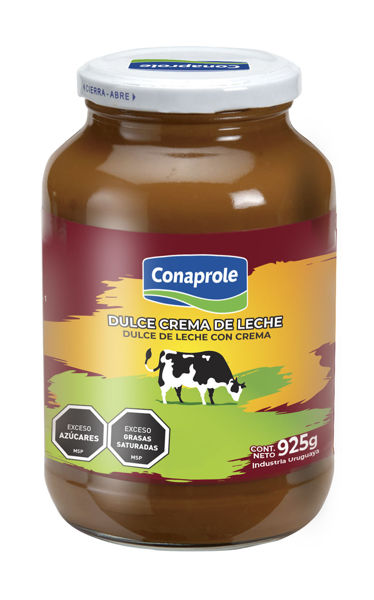 Imagen de Dulce de Leche Crema Conaprole Frasco 925 Gr.