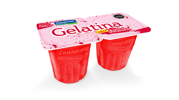 Imagen de Gelatina Conaprole Sabor Frutilla X2 104 gr